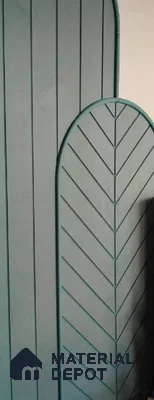 Leaf Pattern CNC Made HDHMR Panel 8 ft x 4 ft - 17 mm