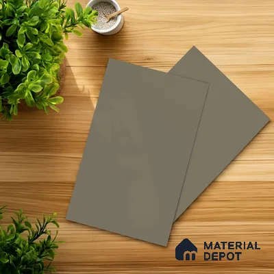 LM 01355 Beige 8 ft x 4 ft Super Matte Finish Decorative Laminate - 1 mm  | Suitable for Living Room, Kitchen, Office