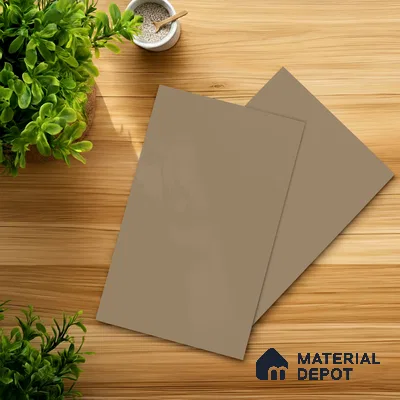 LM 01357 Moon Stone 8 ft x 4 ft Super Matte Finish Decorative Laminate - 1 mm  | Suitable for Living Room, Kitchen, Office