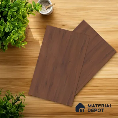 Wooden Look LM 01379 Rustic Bark 8 ft x 4 ft Texture Finish Decorative Laminate - 1 mm  | Suitable for TV Unit, Wardrobe, Kitchen Cabinets