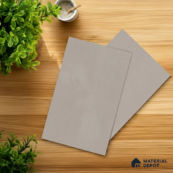 Wooden Look LM 01389 Gentle Grey 8 ft x 4 ft Texture Finish Decorative Laminate - 1 mm  | Suitable for TV Unit, Wardrobe, Kitchen Cabinets
