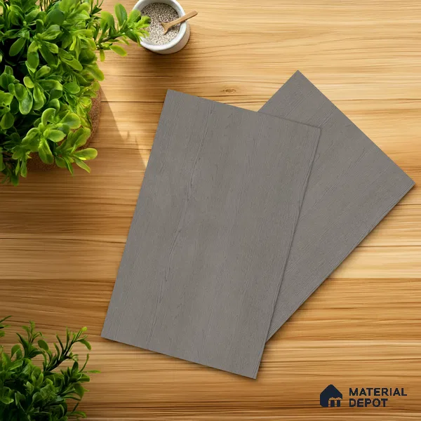 Wooden Look LM 01390 Graphite Glow 8 ft x 4 ft Texture Finish Decorative Laminate - 1 mm  | Suitable for TV Unit, Wardrobe, Kitchen Cabinets