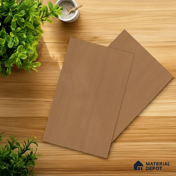Wooden Fluted Look LM 01407 Texas Rodeo 8 ft x 4 ft Texture Finish Decorative Laminate - 1 mm  | Suitable for TV Unit, Wardrobe, Kitchen Cabinets