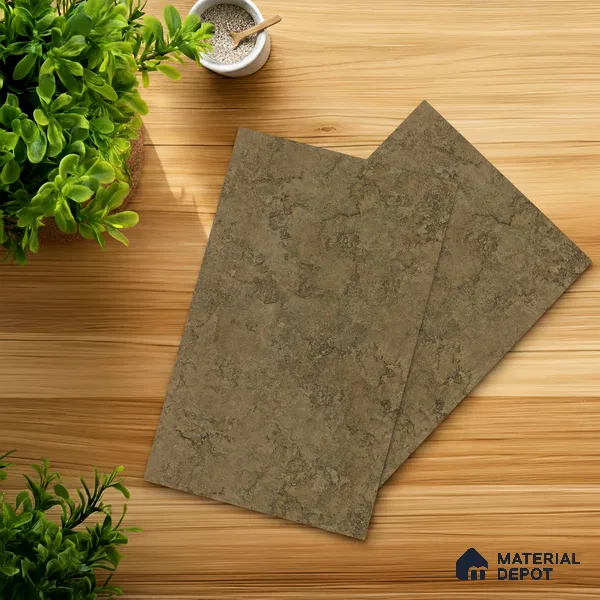 Stone Look LM 01421 Austin Walnut 8 ft x 4 ft Texture Finish Decorative Laminate - 1 mm  | Suitable for TV Unit, Wardrobe, Kitchen Cabinets