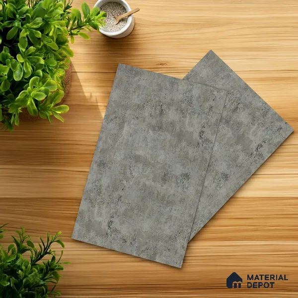 Stone Look LM 01423 Slate Serene 8 ft x 4 ft Texture Finish Decorative Laminate - 1 mm  | Suitable for TV Unit, Wardrobe, Kitchen Cabinets