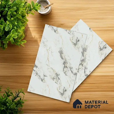LM 01438 Carve Craft 8 ft x 4 ft Super Matte Finish Decorative Laminate - 1 mm  | Suitable for TV Unit, Wardrobe, Kitchen Cabinets
