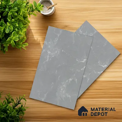 LM 01443 Tokyo Grey 8 ft x 4 ft Super Matte Finish Decorative Laminate - 1 mm  | Suitable for TV Unit, Wardrobe, Kitchen Cabinets