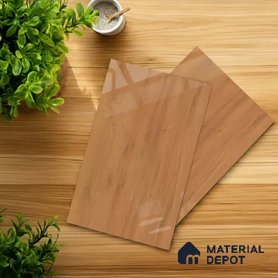 Wooden Look LM 01468 Urban Blend 8 ft x 4 ft High Gloss Finish Decorative Laminate - 1 mm  | Suitable for TV Unit, Wardrobe, Kitchen Cabinets
