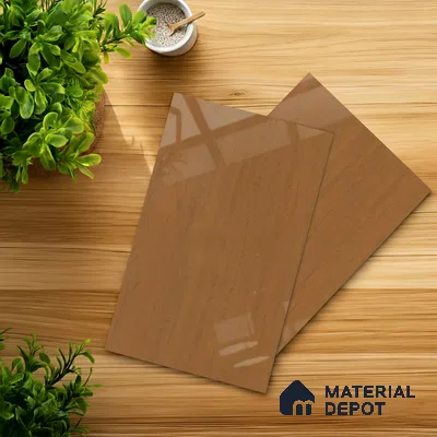 Wooden Look LM 01474 Natural Pine 8 ft x 4 ft High Gloss Finish Decorative Laminate - 1 mm  | Suitable for TV Unit, Wardrobe, Kitchen Cabinets