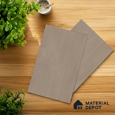 Wooden Look LM 01483 Misty Mood 8 ft x 4 ft Suede Finish Decorative Laminate - 1 mm  | Suitable for TV Unit, Wardrobe, Kitchen Cabinets