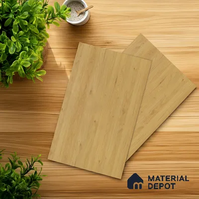 Wooden Look LM 01489 Earthy Elite 8 ft x 4 ft Suede Finish Decorative Laminate - 1 mm  | Suitable for TV Unit, Wardrobe, Kitchen Cabinets