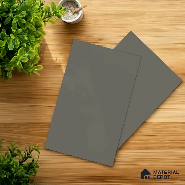LM 01509 Mud Ash 8 ft x 4 ft Suede Finish Decorative Laminate - 1 mm  | Suitable for Living Room, Kitchen, Office