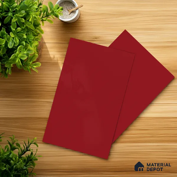 LM 01516 Tangerine 8 ft x 4 ft Suede Finish Decorative Laminate - 1 mm  | Suitable for Living Room, Kitchen, Office