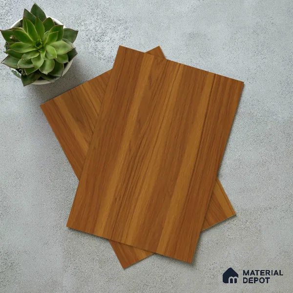 Wooden Look LM 18813 8 ft x 4 ft Texture Finish Decorative Laminate - 1 mm | Suitable for TV Unit, Wardrobe, Kitchen Cabinets