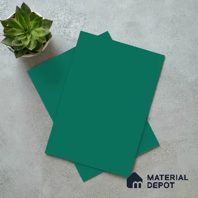 Solid Colors Look LM 19234 Turquoise 8 ft x 4 ft Matte Finish Decorative Laminate - 1 mm | Suitable for Living Room, Kitchen, Office