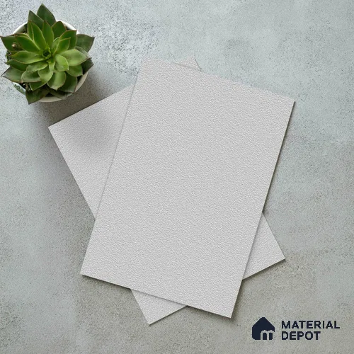 Solid Colors Look LM 19261 Super White 8 ft x 4 ft Suede Finish Decorative Laminate - 1 mm | Suitable for Living Room, Kitchen, Office