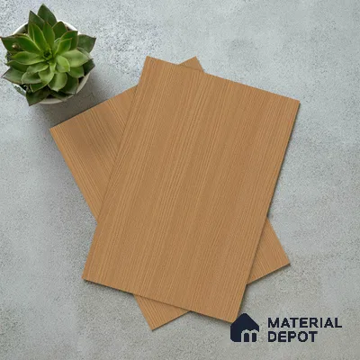 Wooden Look LM 19272 Tropical Oak 8 ft x 4 ft Texture Finish Decorative Laminate - 1 mm | Suitable for TV Unit, Wardrobe, Kitchen Cabinets