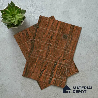 Wooden Look LM 19316 Tropical Wood 8 ft x 4 ft Texture Finish Decorative Laminate - 1 mm | Suitable for TV Unit, Wardrobe, Kitchen Cabinets