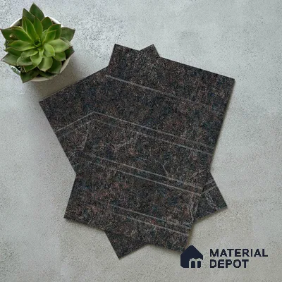 Stone Look LM 19320 Asphalt Concrete 8 ft x 4 ft Texture Finish Decorative Laminate - 1 mm | Suitable for TV Unit, Wardrobe, Kitchen Cabinets