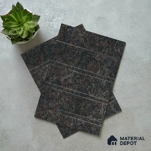 Stone Look LM 19320 Asphalt Concrete 8 ft x 4 ft Texture Finish Decorative Laminate - 1 mm | Suitable for TV Unit, Wardrobe, Kitchen Cabinets