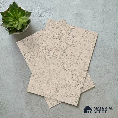 Stone Look LM 19321 Concrete Ivory 8 ft x 4 ft Texture Finish Decorative Laminate - 1 mm | Suitable for TV Unit, Wardrobe, Kitchen Cabinets