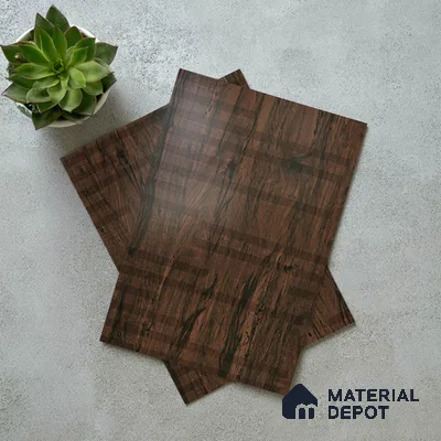 Abstract Look LM 19325 Tropical Wood 8 ft x 4 ft Texture Finish Decorative Laminate - 1 mm | Suitable for TV Unit, Wardrobe, Kitchen Cabinets