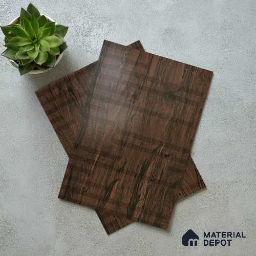 Abstract Look LM 19325 Tropical Wood 8 ft x 4 ft Texture Finish Decorative Laminate - 1 mm | Suitable for TV Unit, Wardrobe, Kitchen Cabinets