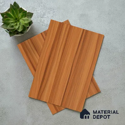 Wooden Look LM 19327 Waterloo Walnut 8 ft x 4 ft Texture Finish Decorative Laminate - 1 mm | Suitable for TV Unit, Wardrobe, Kitchen Cabinets
