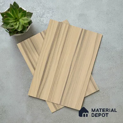 Wooden Look LM 19328 Wasum Walnut 8 ft x 4 ft Texture Finish Decorative Laminate - 1 mm | Suitable for TV Unit, Wardrobe, Kitchen Cabinets