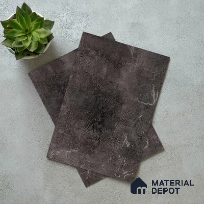 Wooden Look LM 19341 Greek Slate 1 8 ft x 4 ft Texture Finish Decorative Laminate - 1 mm | Suitable for TV Unit, Wardrobe, Kitchen Cabinets