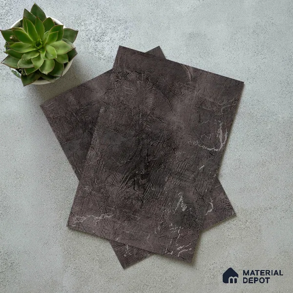 Wooden Look LM 19341 Greek Slate 1 8 ft x 4 ft Texture Finish Decorative Laminate - 1 mm | Suitable for TV Unit, Wardrobe, Kitchen Cabinets