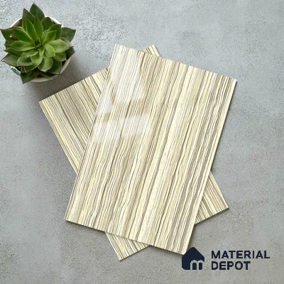 Wooden Look LM 19351 Calvi Craftwood 8 ft x 4 ft Glossy Finish Decorative Laminate - 1 mm | Suitable for TV Unit, Wardrobe, Kitchen Cabinets