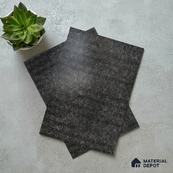 Stone Look LM 19368 Asphalt Concrete 8 ft x 4 ft Texture Finish Decorative Laminate - 1 mm | Suitable for TV Unit, Wardrobe, Kitchen Cabinets