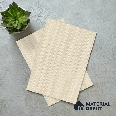 Wooden Look LM 19383 Baraki Walnut 8 ft x 4 ft Texture Finish Decorative Laminate - 1 mm | Suitable for TV Unit, Wardrobe, Kitchen Cabinets