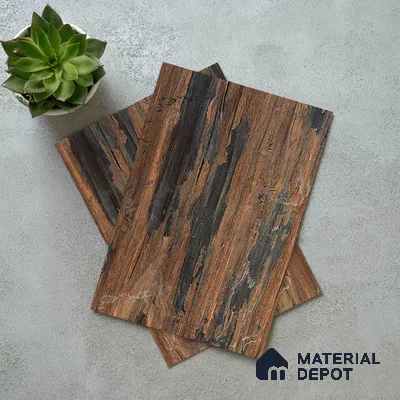 Wooden Look LM 19389 Brazil Wood 8 ft x 4 ft Texture Finish Decorative Laminate - 1 mm | Suitable for TV Unit, Wardrobe, Kitchen Cabinets