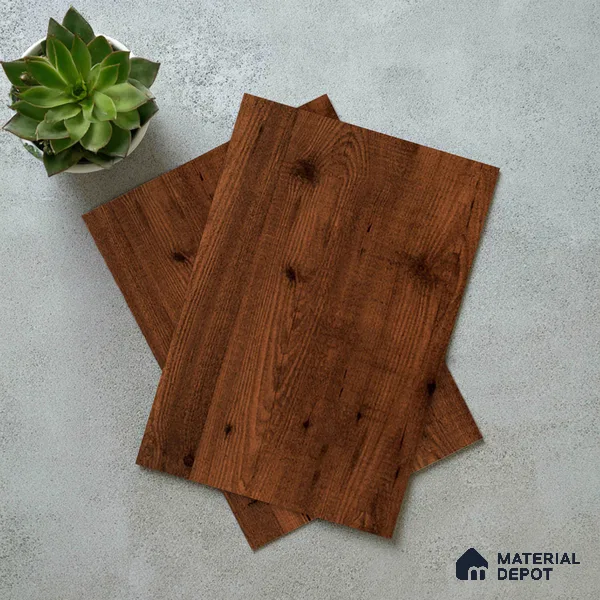 Wooden Look LM 19393 Tyrol Pine 8 ft x 4 ft Suede Finish Decorative Laminate - 1 mm | Suitable for TV Unit, Wardrobe, Kitchen Cabinets