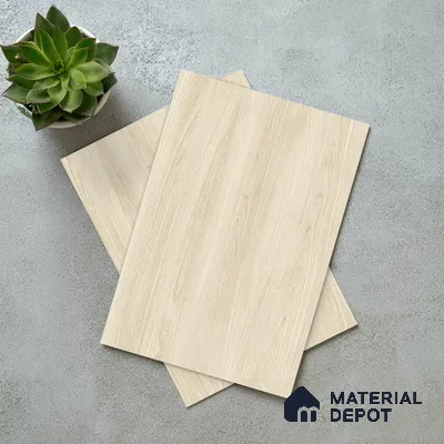 Wooden Look LM 19415 Baraki Walnut 8 ft x 4 ft Suede Finish Decorative Laminate - 1 mm | Suitable for TV Unit, Wardrobe, Kitchen Cabinets