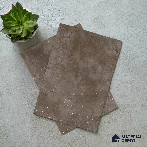 LM 19449 Dark Urban Lime Stone Texture Finish 8 ft x 4 ft Decorative Laminate - 1 mm | Suitable for TV Unit, Wardrobe, Kitchen Cabinets