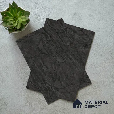 LM 19460 B Maycair Marble Seraphinite Texture Finish 8 ft x 4 ft Decorative Laminate - 1 mm | Suitable for TV Unit, Wardrobe, Kitchen Cabinets