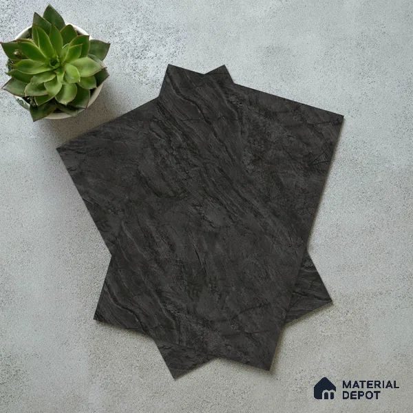 LM 19460 B Maycair Marble Seraphinite Texture Finish 8 ft x 4 ft Decorative Laminate - 1 mm | Suitable for TV Unit, Wardrobe, Kitchen Cabinets