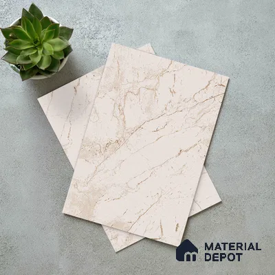 Beige Seraphinite Texture Finish Decorative Laminate 8 ft x 4 ft | LM 19465 - 1 mm | Ideal for Living Room, Bedroom, Kitchen, TV Unit, Wardrobe