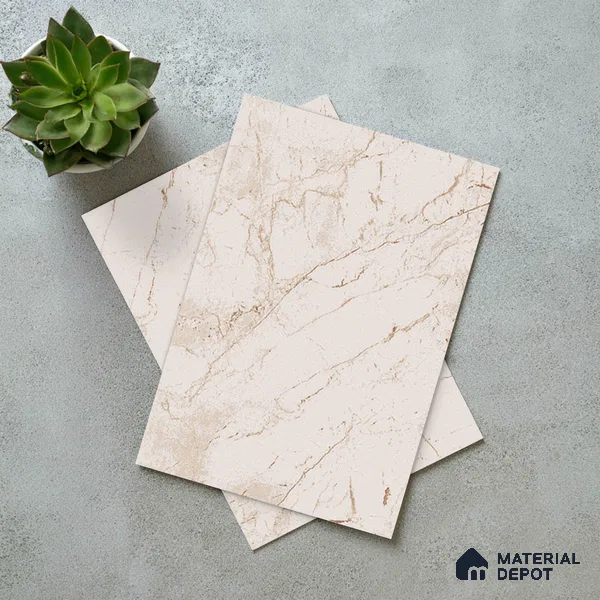Beige Seraphinite Texture Finish Decorative Laminate 8 ft x 4 ft | LM 19465 - 1 mm | Ideal for Living Room, Bedroom, Kitchen, TV Unit, Wardrobe