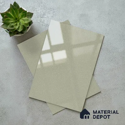 LM 19468 Lead Grey Metallic High Gloss Finish 8 ft x 4 ft Decorative Laminate - 1 mm | Suitable for TV Unit, Wardrobe, Kitchen Cabinets
