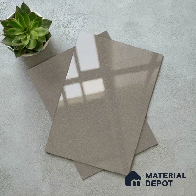 LM 19469 Slate Shade Metallic High Gloss Finish 8 ft x 4 ft Decorative Laminate - 1 mm | Suitable for TV Unit, Wardrobe, Kitchen Cabinets