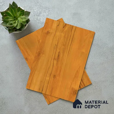 Wooden Look LM 19480 Exotic Walnut Super Matte Finish 8 ft x 4 ft Decorative Laminate - 1 mm | Suitable for TV Unit, Wardrobe, Kitchen Cabinets