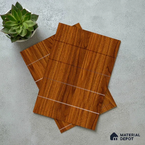 Wooden Look LM 19493 D Wyoming Maple Rainy Ash Texture Finish 8 ft x 4 ft Decorative Laminate - 1 mm | Suitable for TV Unit, Wardrobe, Kitchen Cabinets