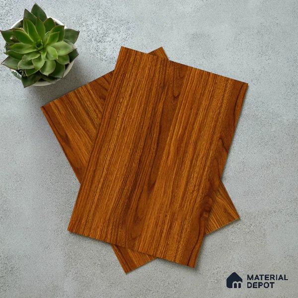 Wooden Look LM 19493 G Wyoming Maple Dripped Wood Texture Finish 8 ft x 4 ft Decorative Laminate - 1 mm | Suitable for TV Unit, Wardrobe, Kitchen Cabinets
