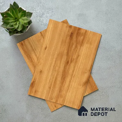 Wooden Look LM 19495 F Modern Oak Suede Finish 8 ft x 4 ft Decorative Laminate - 1 mm | Suitable for TV Unit, Wardrobe, Kitchen Cabinets