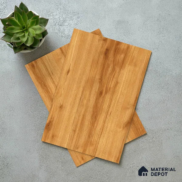 Wooden Look LM 19495 F Modern Oak Suede Finish 8 ft x 4 ft Decorative Laminate - 1 mm | Suitable for TV Unit, Wardrobe, Kitchen Cabinets