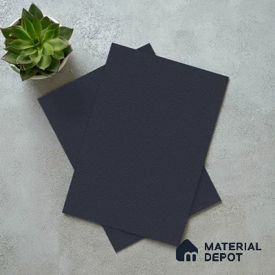 LM 21070 I Deep Slate Blue Solid Color Suede Finish 8 ft x 4 ft Decorative Laminate - 1 mm | Suitable for Living Room, Kitchen, Office